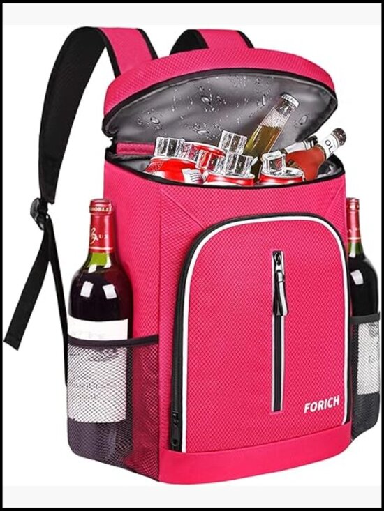 Insulated Cooler Backpack Leak Proof Waterproof Lunch Travel Camping Hiking 30L main image 6